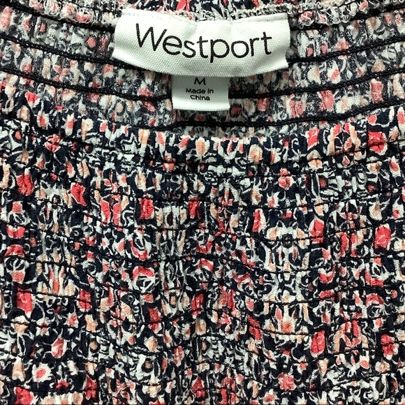 Westport Blouse 3/4 Length Sleeve Sz M - Picture 3 of 3